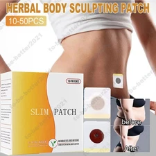 10/30/50 Pcs Slim Patch Weight Loss Slimming Diets Pads Detox Burn Fat Adhesive