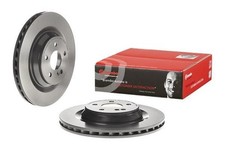 2x BREMBO Bremsscheiben Hinten passend für MERCEDES-BENZ SL (R230) 330mm