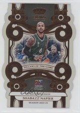 2024 Crown Royale EuroLeague Pillars of the Game 65/99 Shabazz Napier #13 10no