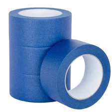 3 Rolls Blue Painter s Tape Masking Tape Clean Removal