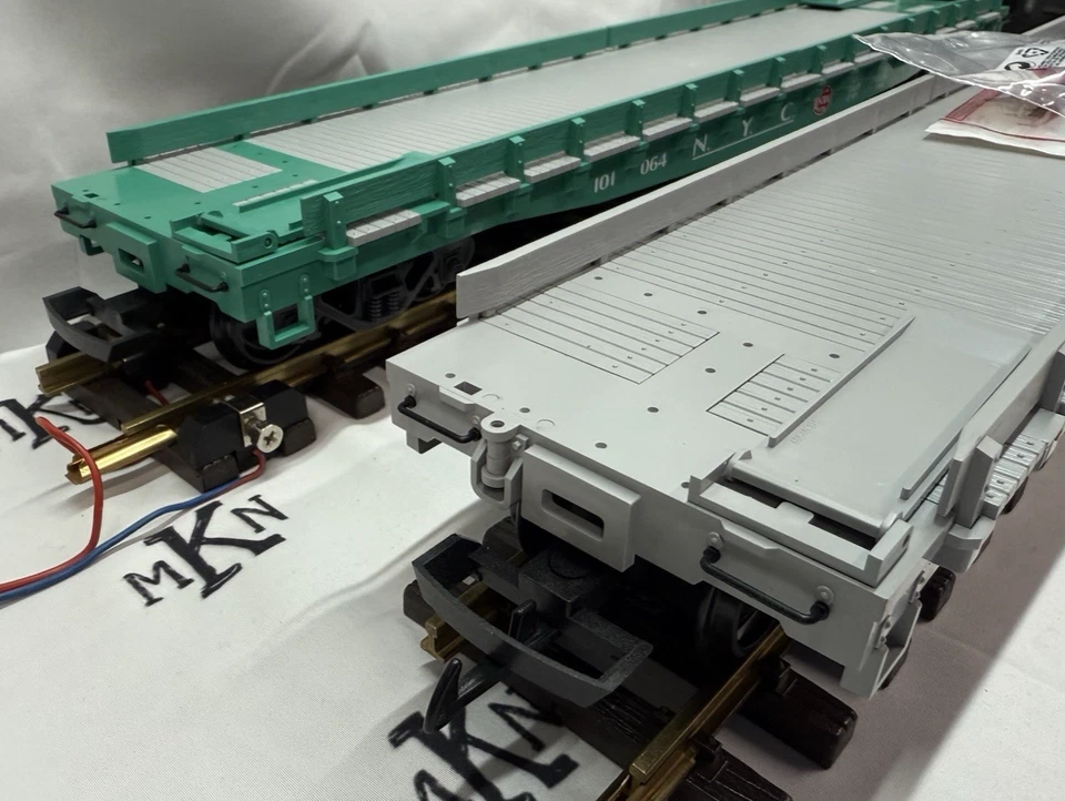 LGB 41540 New York Central NYC Long Flat Cars Brand New G Scale - Image 3 of 4