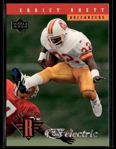 Errict Rhett R&b 1994 Upper Deck #27 Errict Rhett RC Football Card 1902E | eBay