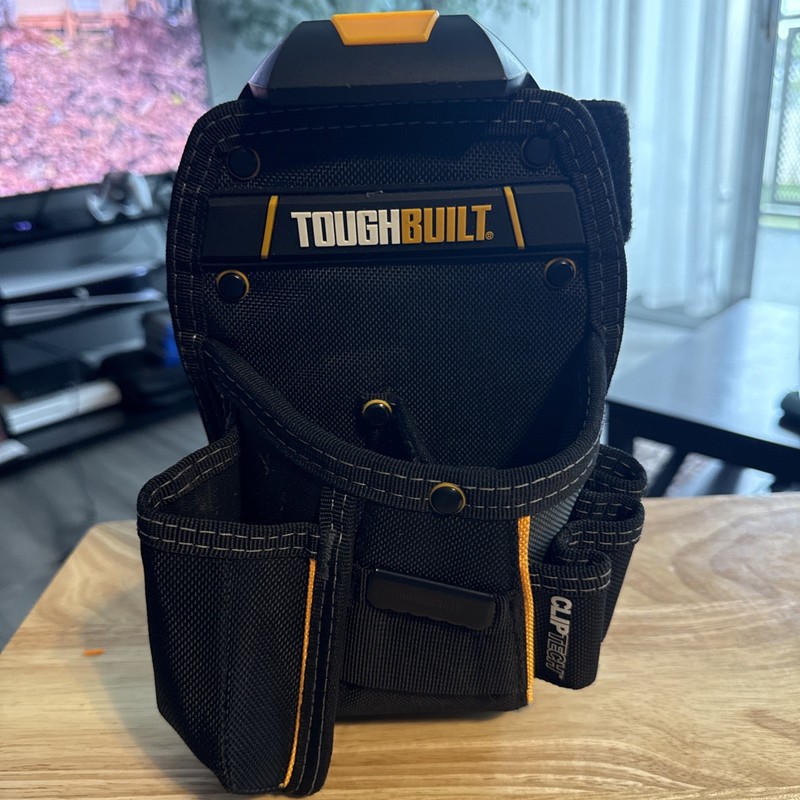 ToughBuilt Tool Pouch with Hammer Loop ClipTech