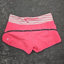 Lululemon Shorts Womens 4 Pink Running 3in In...
