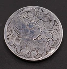 No‑Date Buffalo Nickel – Full Scrollwork Reverse - Hand Carved Ornate Coin
