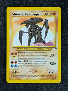 Shining Kabutops 1st Edition | eBay