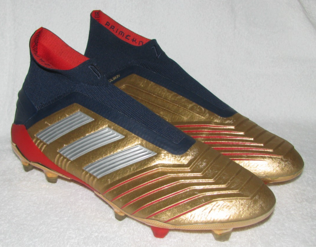 Adidas Predator 19+ Ltd Ed Laceless Cleat Zidane Beckham Men Size