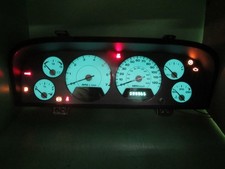 02-04 Jeep Grand Cherokee Wj Instrument Gauge Cluster Mileage Prog Rebuilt 1192