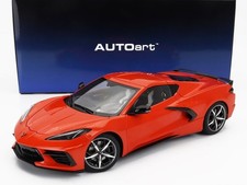 AUTOart 1/18 Chevrolet Corvette C8 Z51 Stingray Spider 2020 Orange 71283