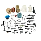 Vtg Star Wars Action Figures Accessory 47 Pc Lot Weapons Clothing  Gadgets Plus