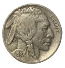 1937  Buffalo Nickel AG About Good Indian Head Coin