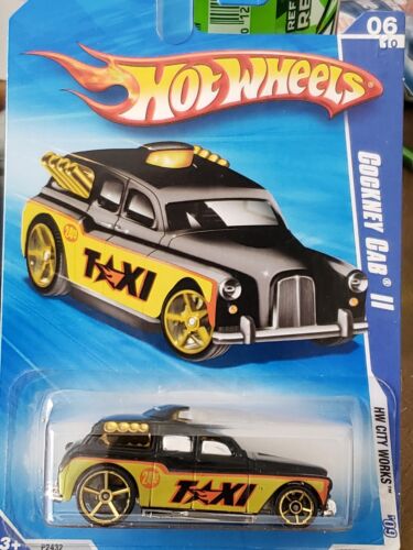 Hot Wheels 2009 Cockney Cab II #112 Black  - Picture 1 of 2