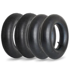 GIGOOL 4.80/4.00-8" Replacement Tire and Inner Tube Set 2 Pack 15" Heavy Duty