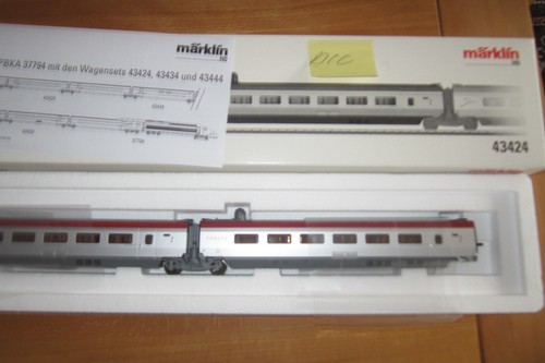 Märklin auf Trix umgeb. 43424 SNCF Triebwagenzug - Ergänzung   TGV Thalys    OVP | Zustand: Gebraucht