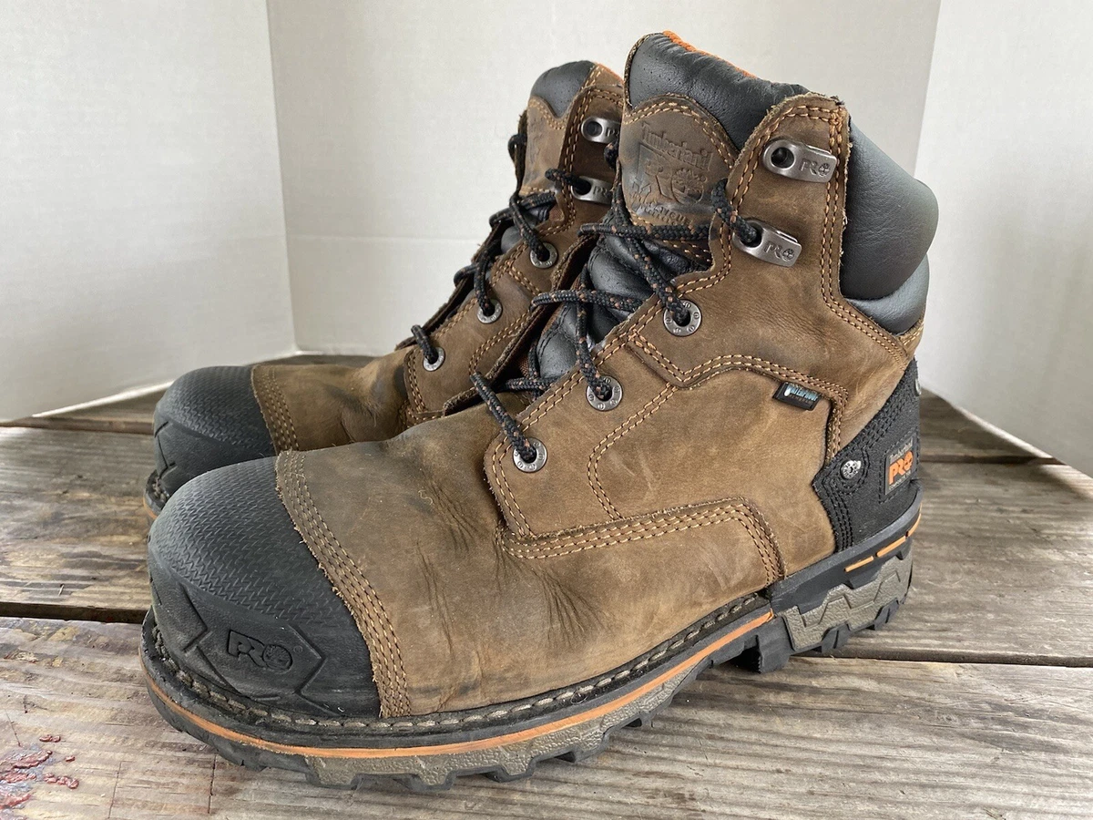 Timberland Pro Boondock Toe Waterproof Work Size 9 | eBay