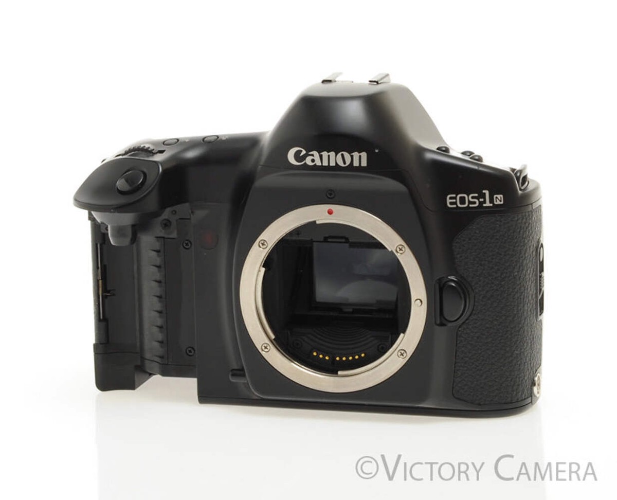 キャノン Canon EOS-1N HS BCエラーなし ボディ Canon EOS-1N Black Autofocus 35mm FILM SLR -BC ERROR, AS IS- [AS