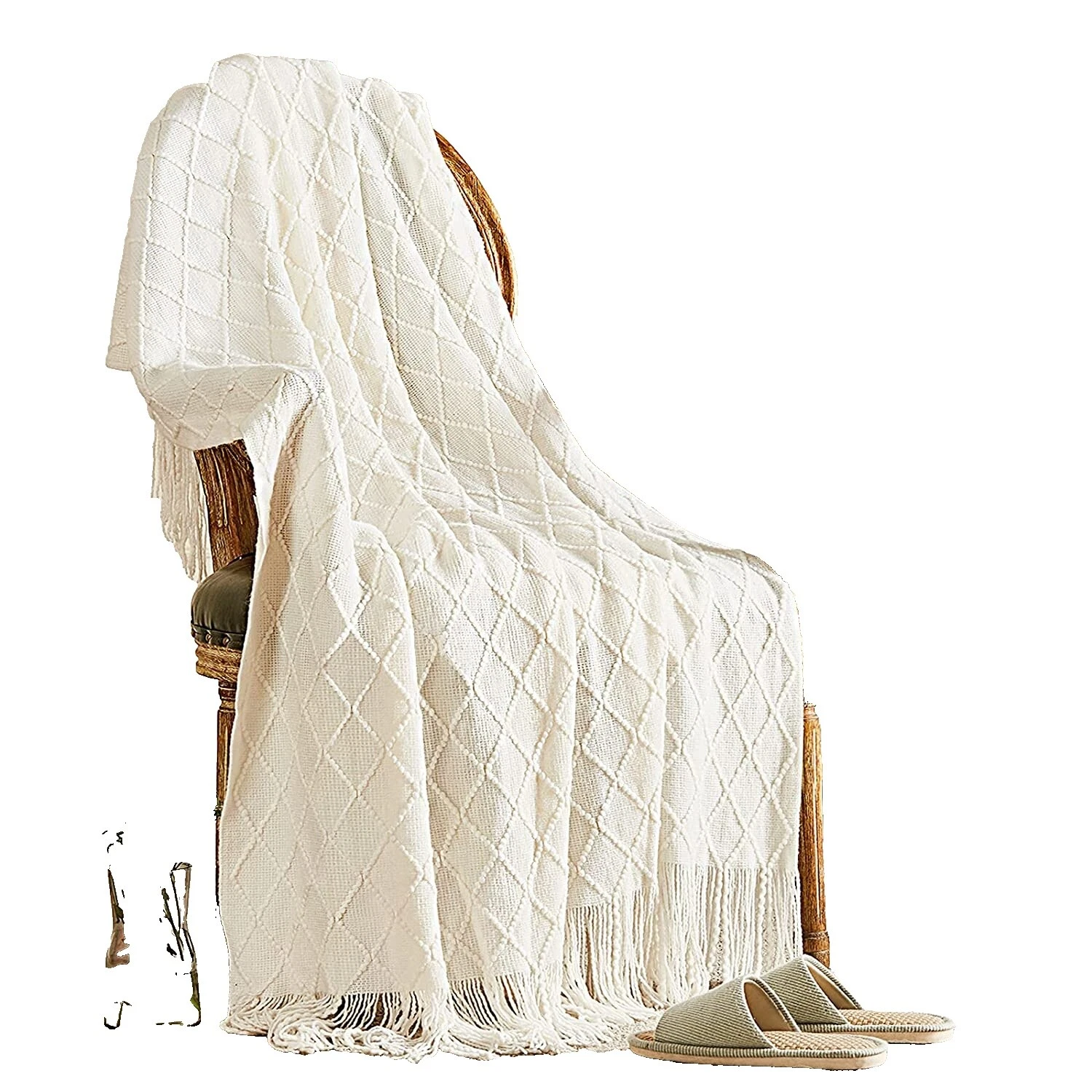 White Music Blankets & Throws
