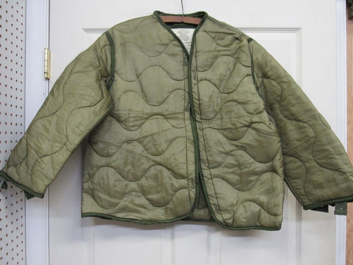US M65 Field Jacket Liner Nylon Cold Weather Coat Liner US M65 Field Jacket Liner Nylon Cold Weather Coat Liner