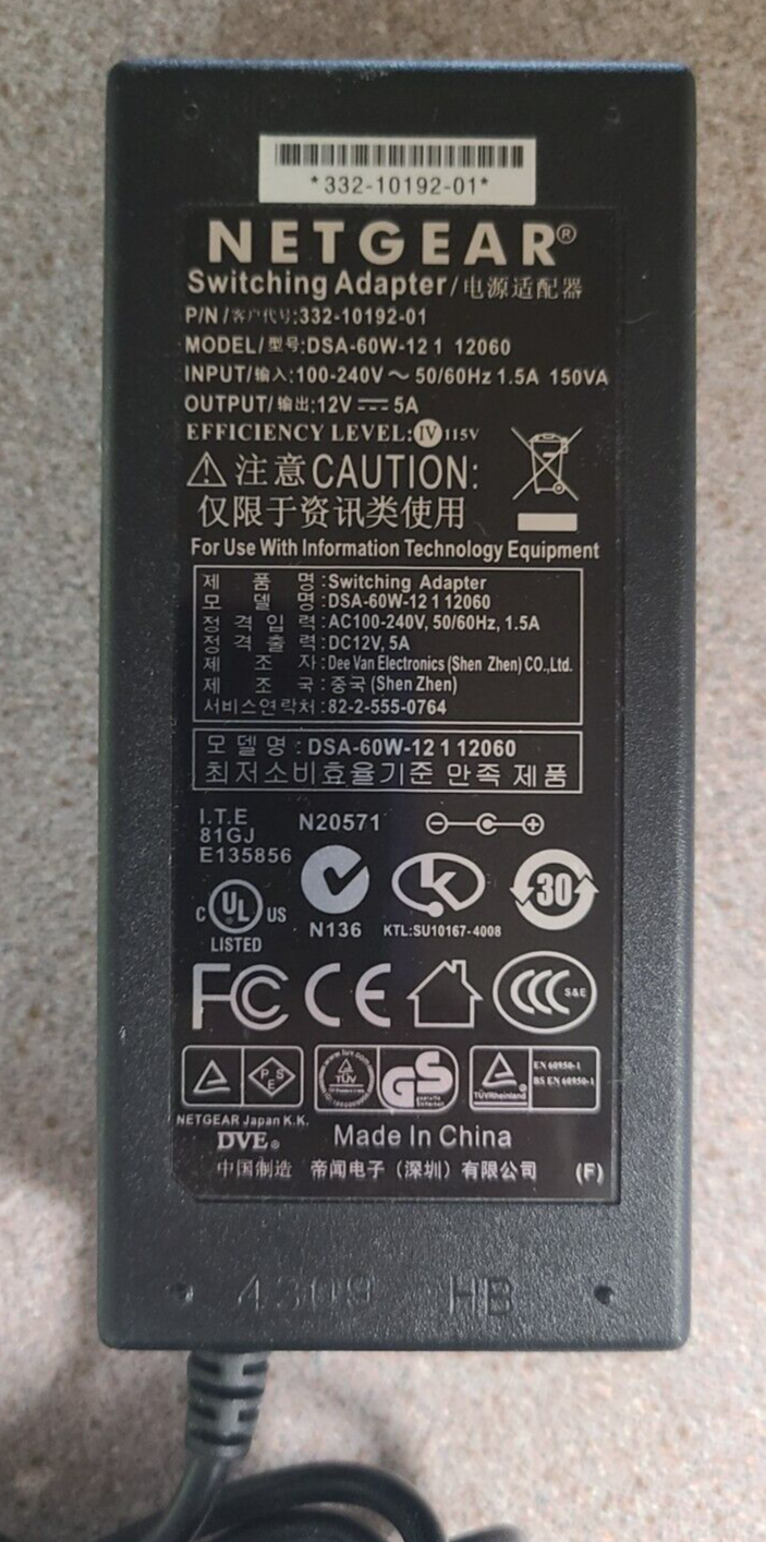 Adattatore AC Per DVE DSA-60W-12 1 12060 Caricabatteria Da Parete - Foto 3