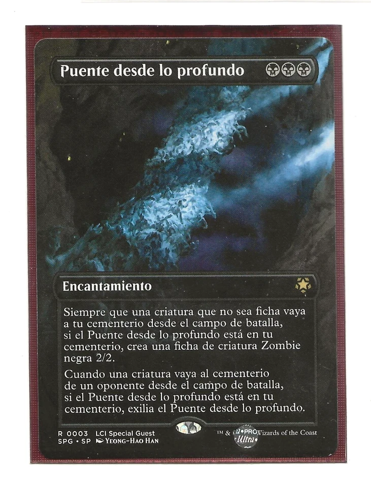 BRIDGE FROM BELOW Special Guests Borderless MTG Español Puente Profundo Magic - Imagen 1 de 1