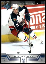 2001-02 Upper Deck #282 Mike Sillinger Columbus Blue Jackets Hockey Card