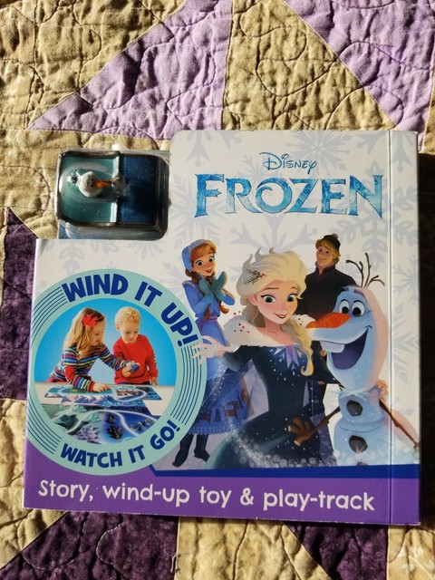 DISNEY FROZEN WIND-UP TOY AND PLAY STORY BOOK | eBay