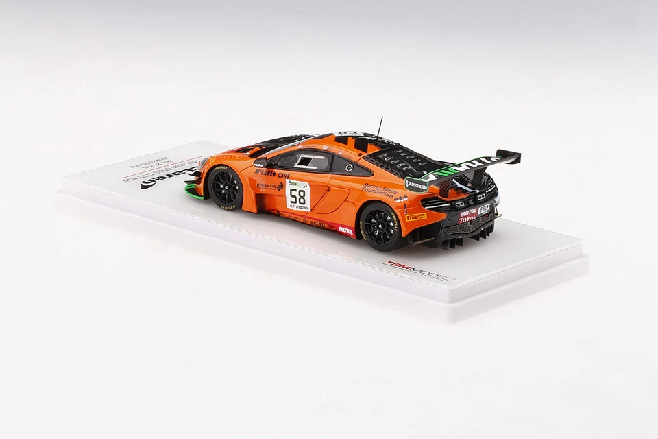 TSM430345 - 1/43 MCLAREN 650S GT3 NO.58 2017 SPA 24 HRS (RESIN) - Image 2 of 4