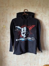 Vintage Rammstein Reise Reise Graphic Hoodie 2000s S Pullover Black