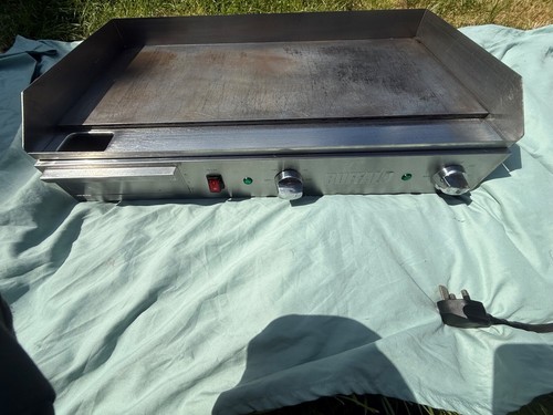 BUFFALO EXTRA WIDE GRIDDLE STEEL PLATE GRILL / GRILLE , FARMERS MARKET CATERING - Picture 2 of 10