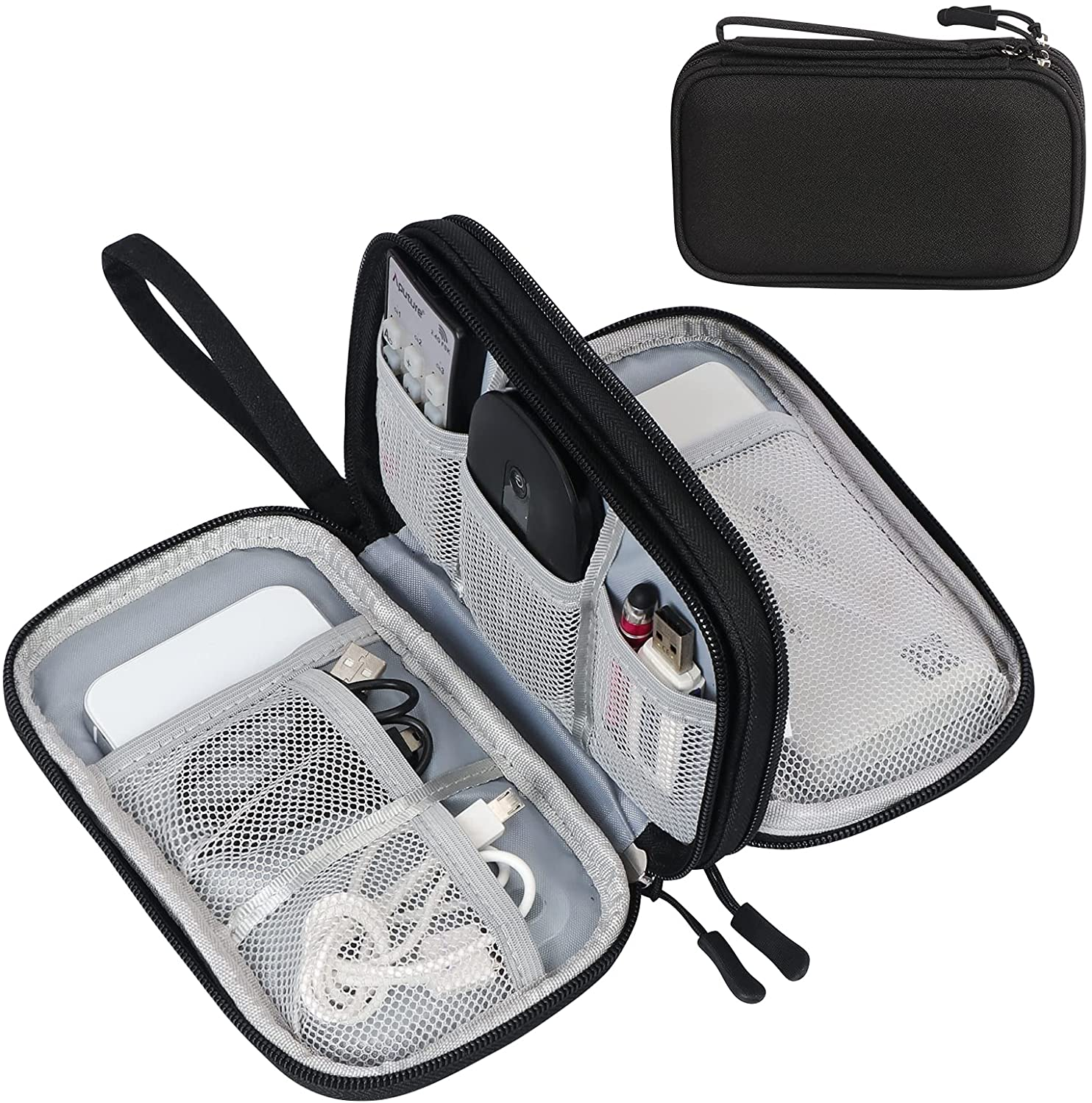 FYY Travel Cable Organizer Pouch Electronic Accessories Carry Case Portable Wate