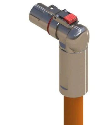 New Amphenol PL28X-301-70-5 PowerLok Right Angle Connector