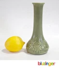 1921 ROOKWOOD POTTERY Arts & Crafts Tall Matte Green Vase #2478 Leaves & Berries
