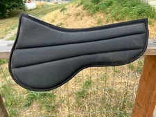 EquiFit Non-Slip T-Form Contoured "Thick" Half Pad - Black - Jump Saddle