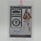 2019-20 Panini Contenders - Veteran Ticket Autographs Kevin Durant #VT-KDR (AU)