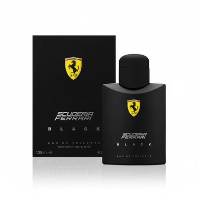 Scuderia Ferrari Black Eau De Toilette Für Männer 125 ml Spray Parfum