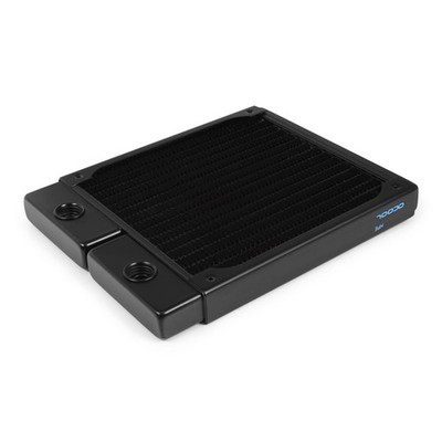 Alphacool 14443 Brass Radiator Copper Stainless Steel Black 1/4'' 0.8 bar 140mm