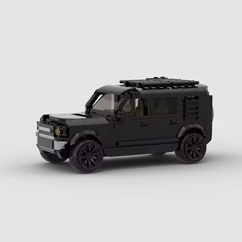 Black Land Rover Defender 456 Pcs Building Brick Set MOC - FREE DELIVERY! UK - Image 2 of 4