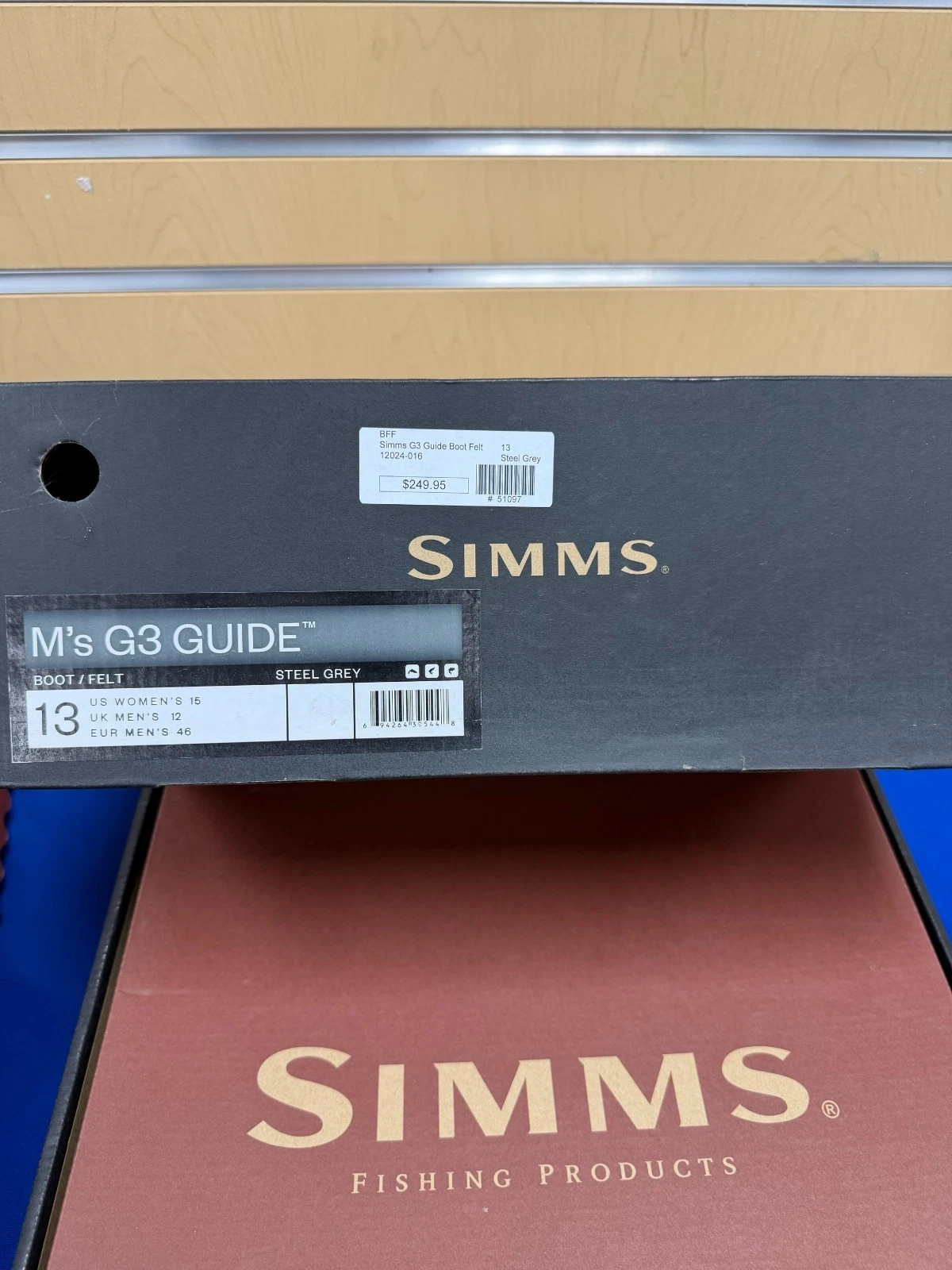 Simms Men's G3 Guide Wading Boots Felt 12024-016