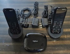 two Logitech Harmony Elite Touchscreen Remote...