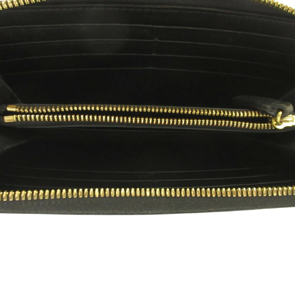 [Used] MCM Python Leather Round Long Wallet Long … - image 6