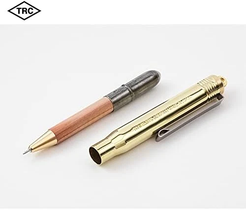 TRAVELER'S COMPANY TRC Solid Brass Ballpoint Pen Limited Card Japan 36726006 image 4