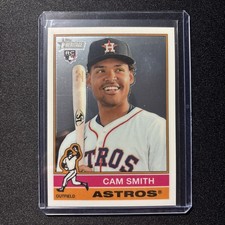 2025 Topps Heritage Chrome- Cam Smith Rookie Card #714 - Houston Astros (RC)