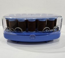 Clairol VH-20 SWING SETTER Velvet HOT ROLLERS And Clips 1992  TESTED/WORKS