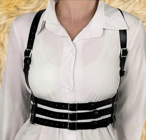 Body Brustgeschirr Mieder Harness Geschirr Fetisch Bondage Bdsm Sexy Cosplay Top - Bild 6 von 13