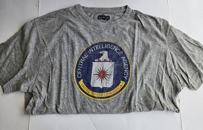 NWOT Vintage CIA Central Intelligence Agency Shirt Size XL By Red Jacket