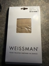 NWT Weissman Child Stirrup Dance Tights Lt Suntan Size IC Style W695C New