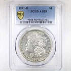 1891-O $1 PCGS AU58 - Morgan Dollar