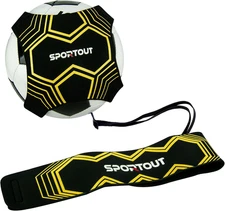 Volleyball/Soccer Training Equipment, Solo Trainer, Adjustable Waist Belt for Ki