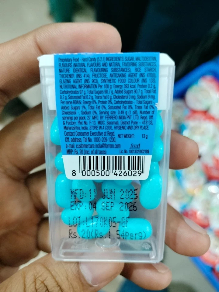 New Limited Edition Tic Tac Intense Mint flavored mint [Pack of 12] 13g free shp - Image 3 of 3