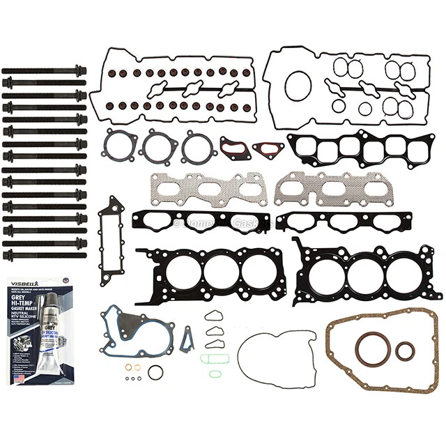 Juego completo de juntas pernos de cabeza para Hyundai Kia Sedona Sorento DOHC 3.8 Foto 2 de 4